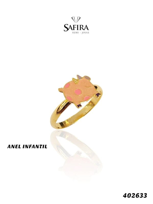 Anel Infantil Porquinha
