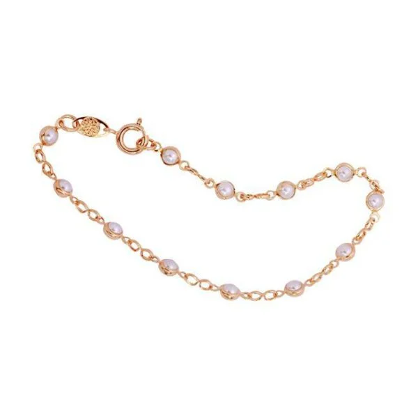 Pulseira Perolas Infantil