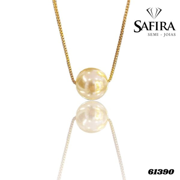 Gargantilha com 1 Peróla