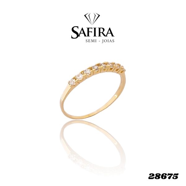 Anel Aparador com Zirconia