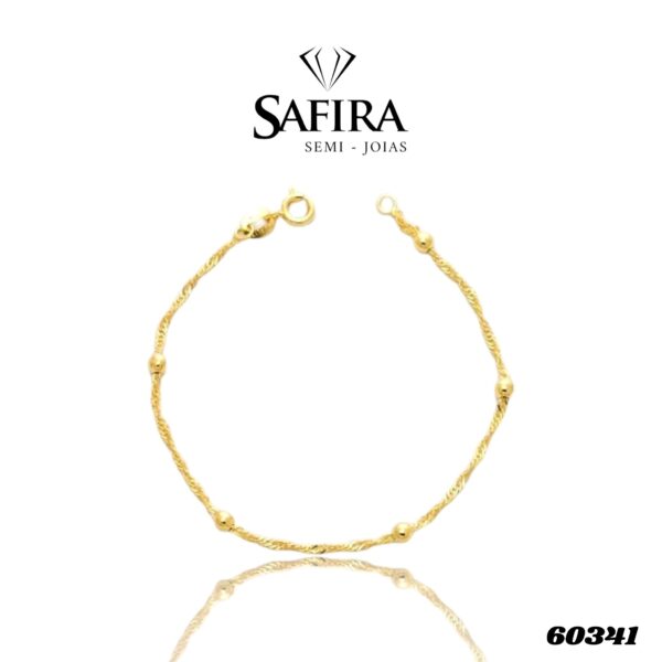 Pulseira Bolinhas Infantil